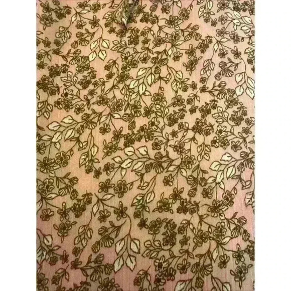 NEW Ann Taylor Loft Womens Petite Small Floral Ruffle Blouse w/Camisole - Picture 4 of 8